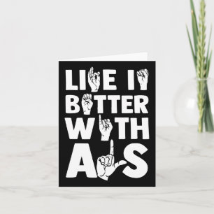 ASL doof bewustzijn en gebarentaal 2 Kaart