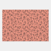 ASL Flower Hands Cadeaupapier (Voorkant 3)