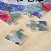 ASL Flowers en ik hou van jou Legpuzzel (Zijkant)