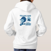 ASL Friday Design - Thank God It’s Friyay!  Hoodie (Achterkant)