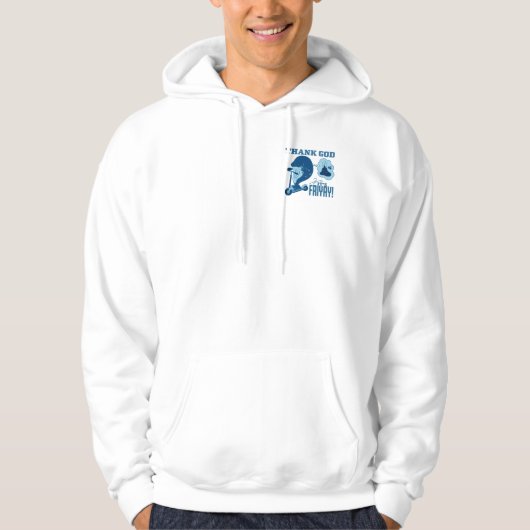ASL Friday Design - Thank God It’s Friyay!  Hoodie (Voorkant)