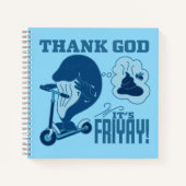 ASL Friday Design - Thank God It’s Friyay!  Notitieboek (Voorkant)