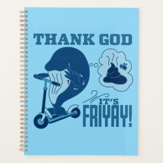 ASL Friday Design - Thank God It’s Friyay! Planner (Voorkant)