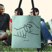 ASL Friends Canvas tas – Gebarentaalverklaring
