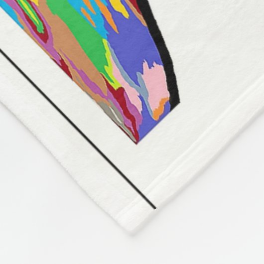 ASL Friends Fleece Deken (Hoek)