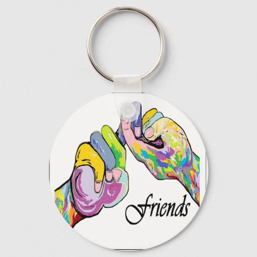 ASL Friends Sleutelhanger (Voorkant)