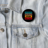 Asl Fun Doven Pride-bewustzijn Gebarentalen Gehoor Ronde Button 5,7 Cm (In situ)