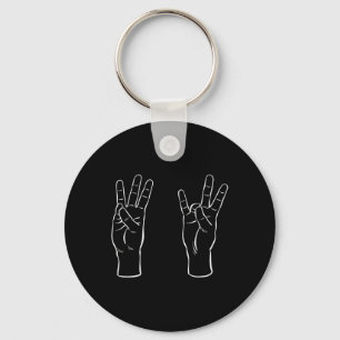 Asl Gebarentaal Grappig 67 Meme Virale Handgebaren Sleutelhanger