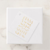 ASL Gebarentaal Kerstcadeau Bedankjes Labels (Met doos)