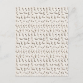  ASL Gebarentaal Kerstcadeau Briefkaart