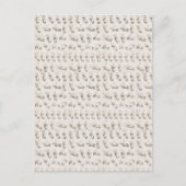 ASL Gebarentaal Kerstcadeau Briefkaart (Voorkant)