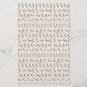 ASL Gebarentaal Kerstcadeau Briefpapier (Voorkant)
