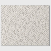 ASL Gebarentaal Kerstcadeau Cadeaupapier (Vlak)