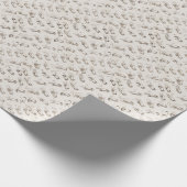 ASL Gebarentaal Kerstcadeau Cadeaupapier (Hoek)