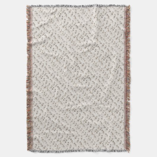  ASL Gebarentaal Kerstcadeau Deken (Voorkant Verticaal)