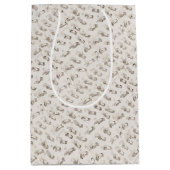  ASL Gebarentaal Kerstcadeau Medium Cadeauzakje (Voorkant)