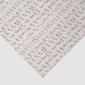  ASL Gebarentaal Kerstcadeau Tissuepapier (Detail)