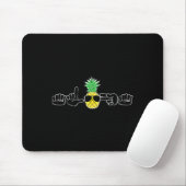 ASL Gebarentaal Kleding Strand Deaf Signing Aware Muismat (Met muis)