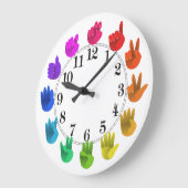 ASL-gebarentaal regenboogkleurenwiel Grote Klok (Hoek)