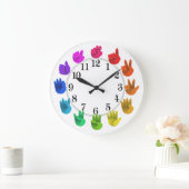 ASL-gebarentaal regenboogkleurenwiel Grote Klok (Huis)