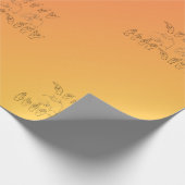 ASL Gelukkige Verjaardag/Handtekens en Vinger Spel Cadeaupapier (Hoek)