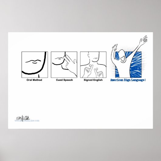 ASL Genki. Poster (Voorkant)