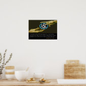 ASL: Gods cadeau aan dove mensen 19 x 13 inch Poster (Keuken)