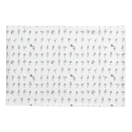 ASL Grafiek Kussensloop Set (Achterkant-Links)