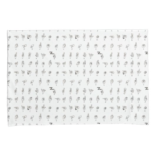 ASL Grafiek Kussensloop Set (Voorkant-Rechts)