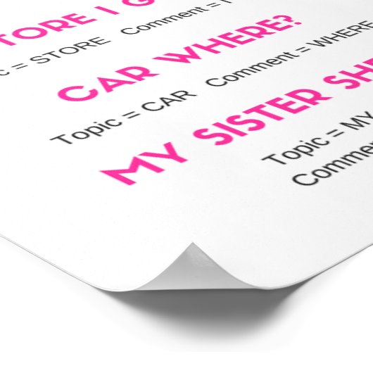 ASL Grammar Poster (Hoek)