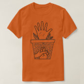 ASL groeit 1 T-shirt (Design voorkant)