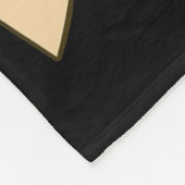 Asl Hand Gesture Deaf Hearing Loss Awareness 12  Fleece Deken (Hoek)