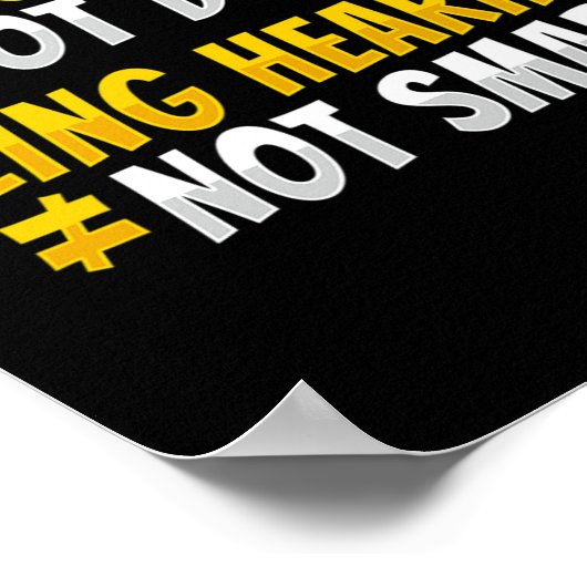 Asl Hand Gesture Deaf Hearing Loss Awareness 2 Poster (Hoek)