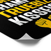 Asl Hand Gesture Deaf Hearing Loss Awareness 8  Poster (Hoek)