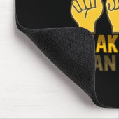 ASL Handgebaar Doof Gehoorverlies Bewustzijn 5 Muismat (Hoek)