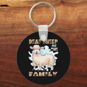 ASL handgebaar Handgebarentaal gehoorverlies a Sleutelhanger (Achterkant)