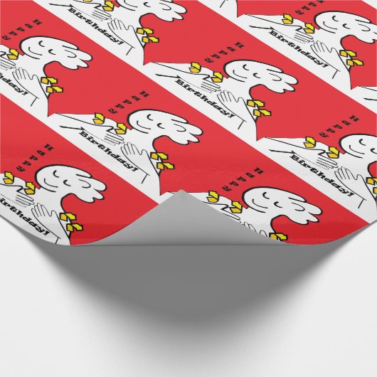 ASL Happy Birthday Cadeaupapier (Hoek)