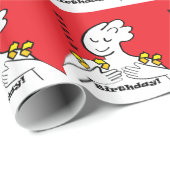 ASL Happy Birthday Cadeaupapier (Rol Hoek)