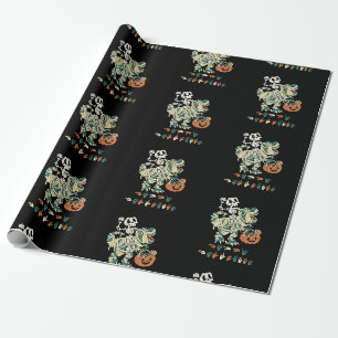 ASL Happy Halloween II - Schattige Spooky Seizoen Cadeaupapier
