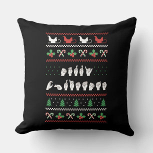 ASL Happy Halloween III - Schattige Spooky Seizoen Kussen