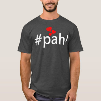 ASL Hashtag Pah Hearts American Sign Language Desi T-shirt