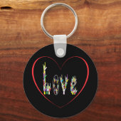 ASL Heart Full of Love Sleutelhanger (Voorkant)