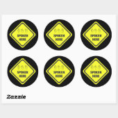 ASL, hier gesproken Ronde Sticker (Vel)