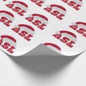 ASL HO HO HO PET CADEAUPAPIER (Hoek)