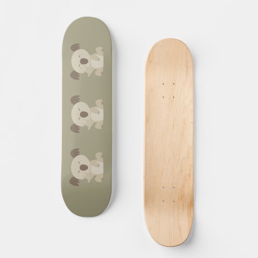 ASL I houdt van Koala Skateboard (Voorkant)