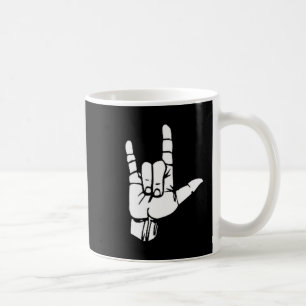 Asl I Love You Cadeau American Sign Language T-shi Koffiemok