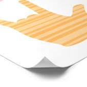 ASL I Love You Gebarentaal Patronen Poster (Hoek)