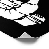 Asl I Love You Gift American Sign Language Tee Pre Poster (Hoek)