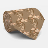 ASL I Love You Monkey Stropdas (Opgerold)