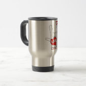 ASL I Love You Sign LAB (LABORATORY) Reisbeker (Voorkant links)